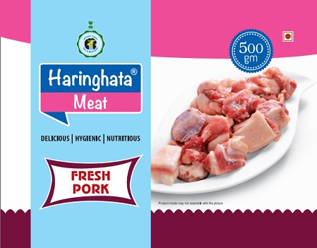 HARINGHATA FRESH PORK MEAT - 500 GM
